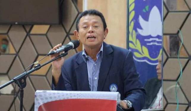 Adam Marsaoly - Ketua Asprov PSSI Maluku Utara. (Foto : Like)