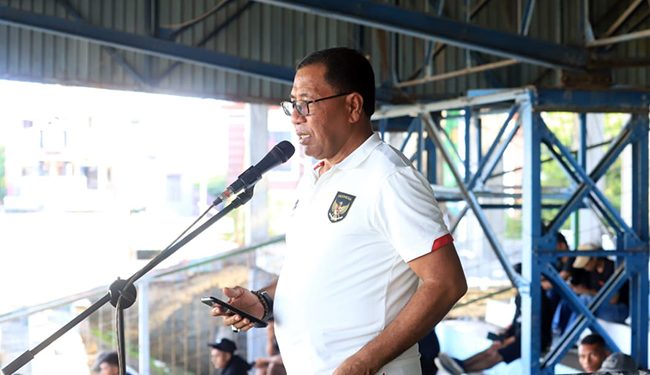 Ketua Asprov PSSI Maluku Utara, Edi Langkara. (Foto : Istimewa)