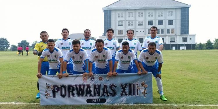Tim Sepakbola PWI Maluku Utara. (Foto : PWI Malut)