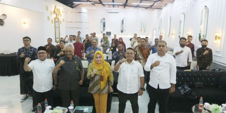 Rapat Kerja Teknis (Rakernis) Penyelesaian Sengketa Proses Pemilu bagi Bawaslu Kabupaten dan Kota di Maluku Utara. (Dok : Va2)