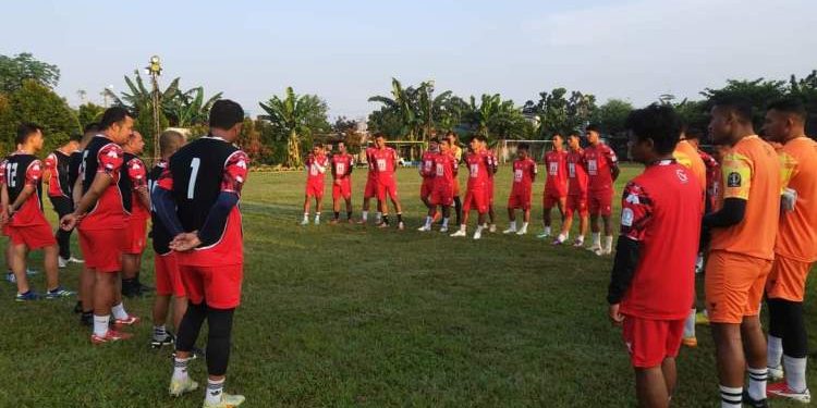 Tim Malut United Saat Latihan. (Dok : Foto Istimewa)