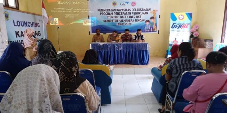 Peserta Peningkatan PPS bagi Kader BKB di Kabupaten Halmahera Tengah. (Dok : Foto Istimewa)