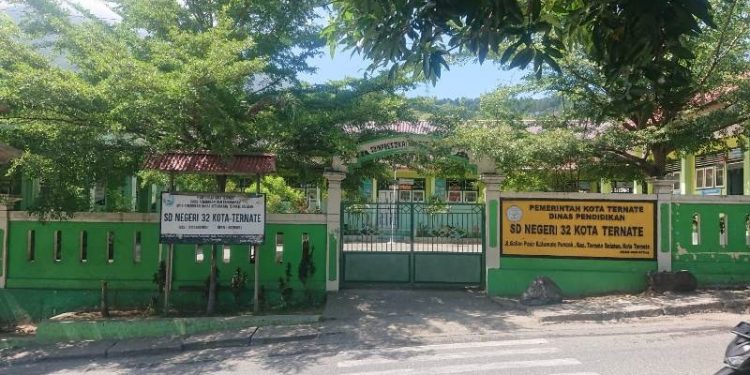 Sekolah Dasar Negeri 32 Kota Ternate. (Dok : Foto Istimewa)